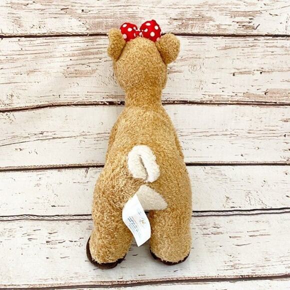 BUILD A BEAR Christmas Holiday Clarice Reindeer & Holly Moose Plush - Picture 11 of 12